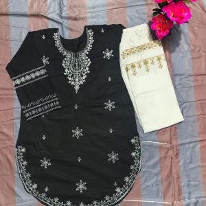 Exclusive Embroidered Kurti Set - 02