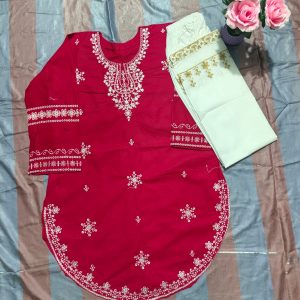 Exclusive Embroidered Kurti Set - 03