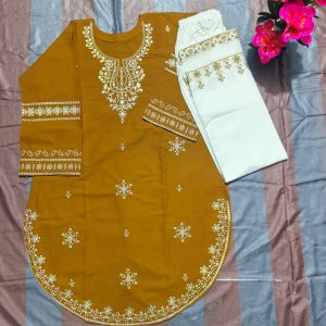 Exclusive Embroidered Kurti Set - 04